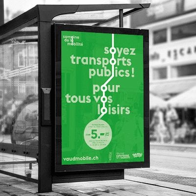 Semaine de la mobilité_affichage -rues