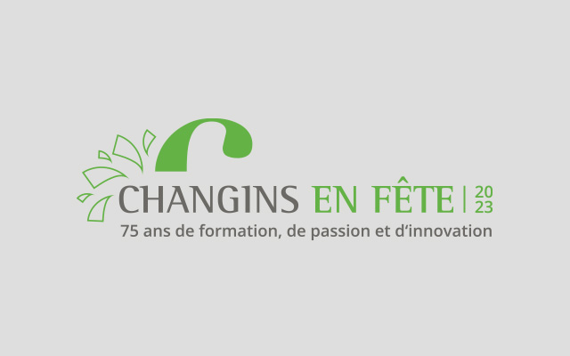 logo Changins 75ème anniversaire