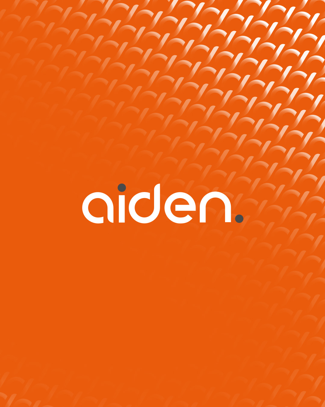 Le logo conçu par l'agence map.ch pour Aiden, entreprise régionale en Suisse romande