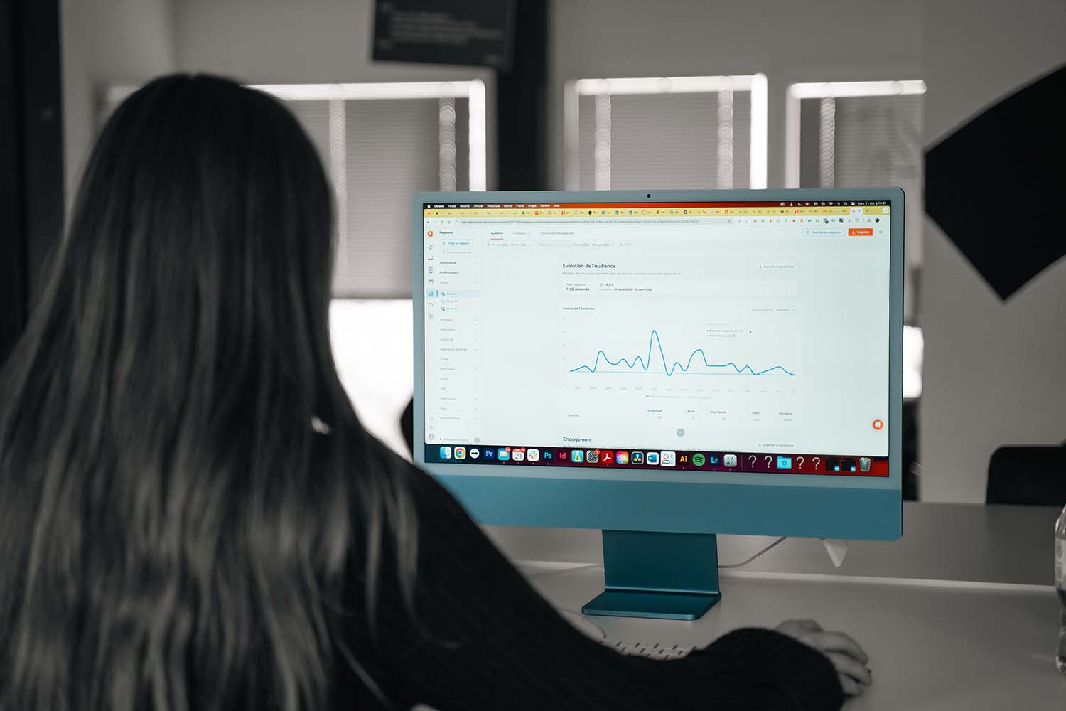 Analyse réseaux sociaux dans le cadre de la formation réseaux sociauxchez map.ch à Cossonay